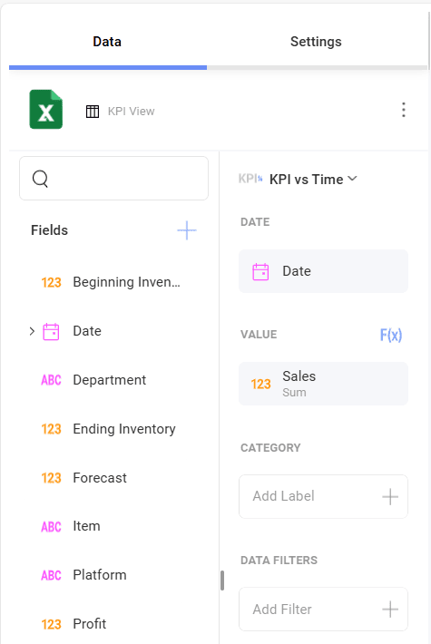 Select KPI Gauge