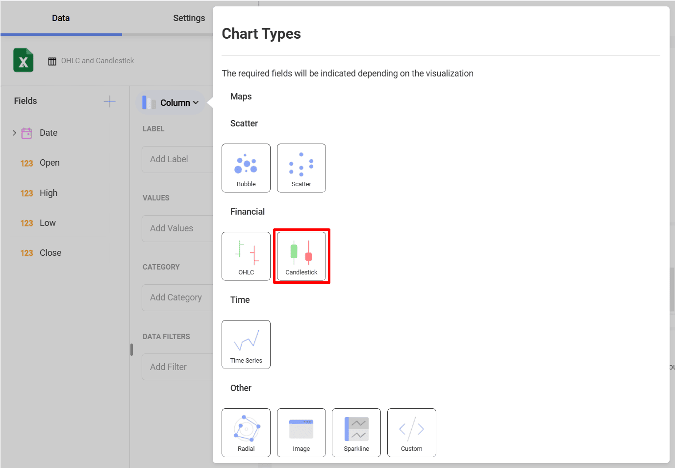 List of chart types