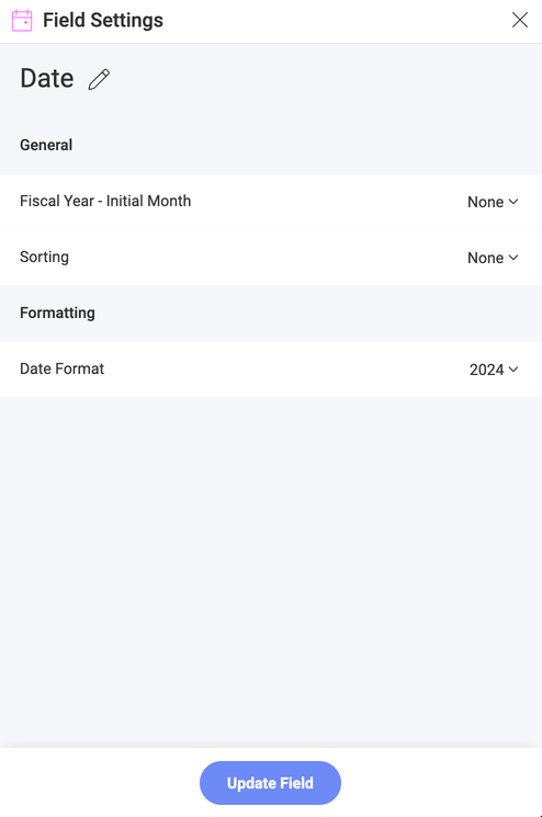 Date-Field-Formatting